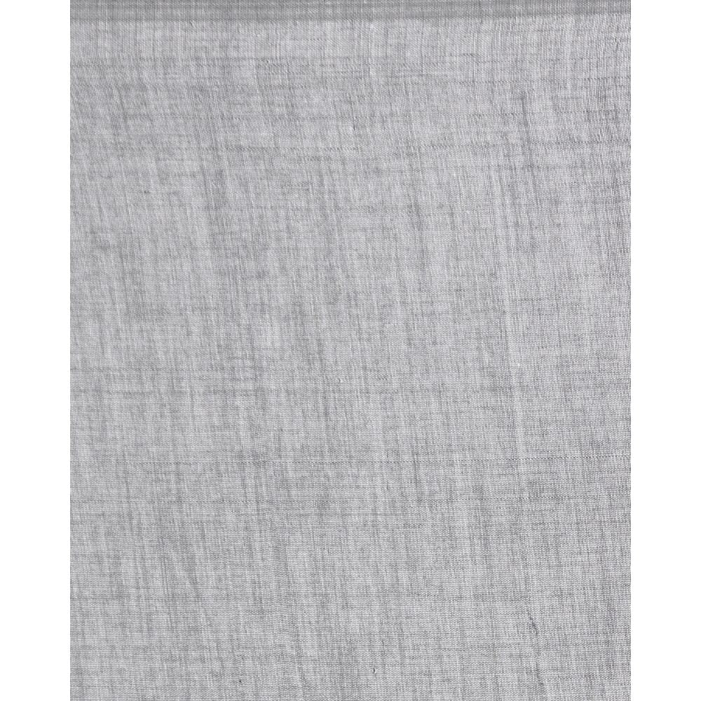 Stunning Steel Grey Cotton Saree