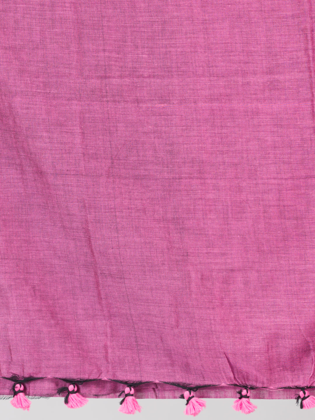 Pretty Pink Cotton Saree
