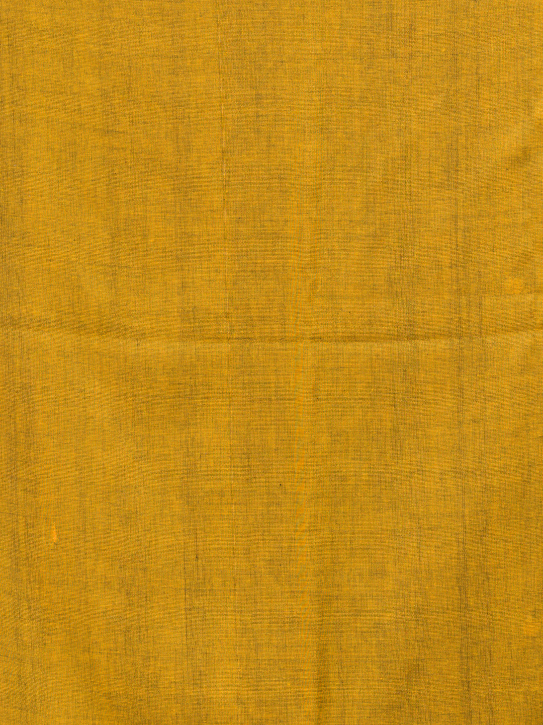 Mustard Yellow Cotton Saree With Sparkling Sequence